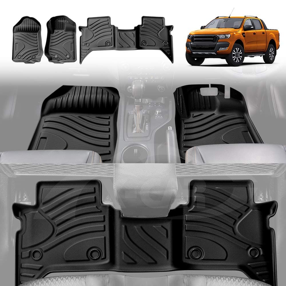 VW Tiguan Fußmatten: Gummi in 3D-Form für perfekte Fahrzeuganpassung