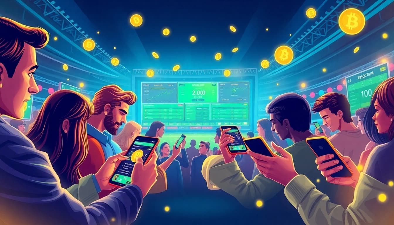 Experience the thrill of Crypto betting through a modern online platform with dynamic user interactions.