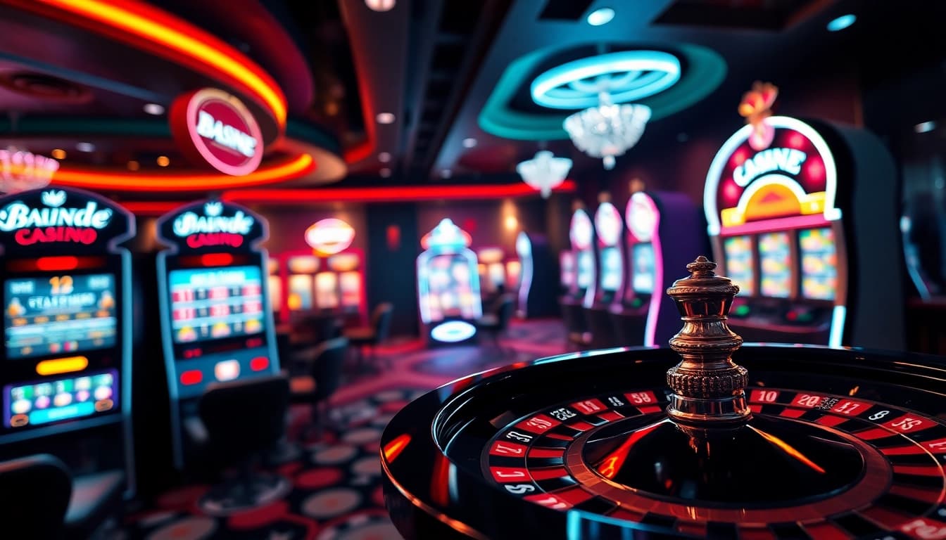 Spiele online casino bonus ohne einzahlung mit lebendigen Neonfarben und aufregender Atmosphäre für Spieler.