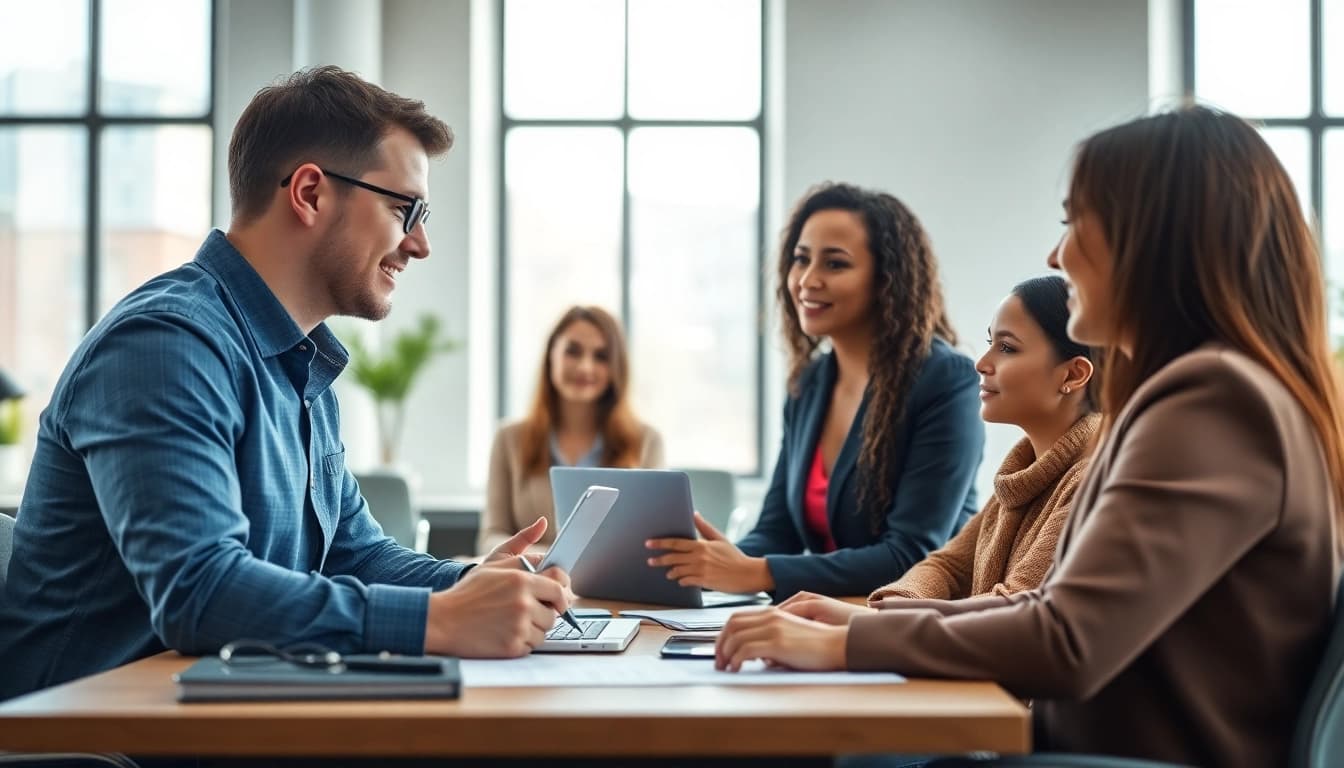 Interacting with IT professionals, a Headhunter IT showcases expertise and engagement.