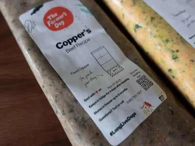 The Farmers Dog Price Chart: Daily and Monthly Estimates