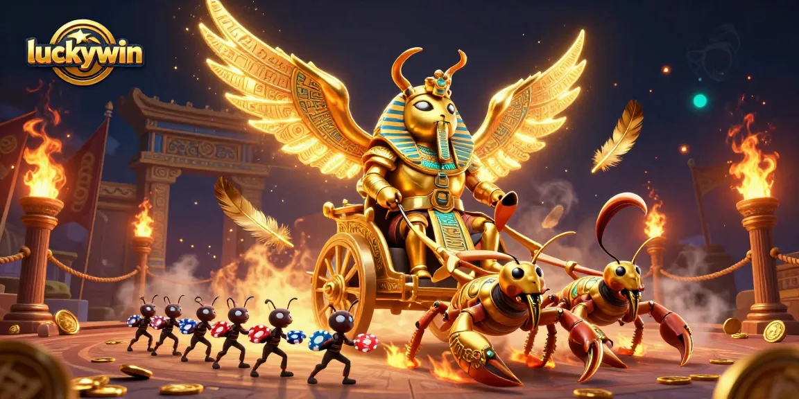 Engage in thrilling gameplay at luckywin with vibrant casino elements and dynamic characters.