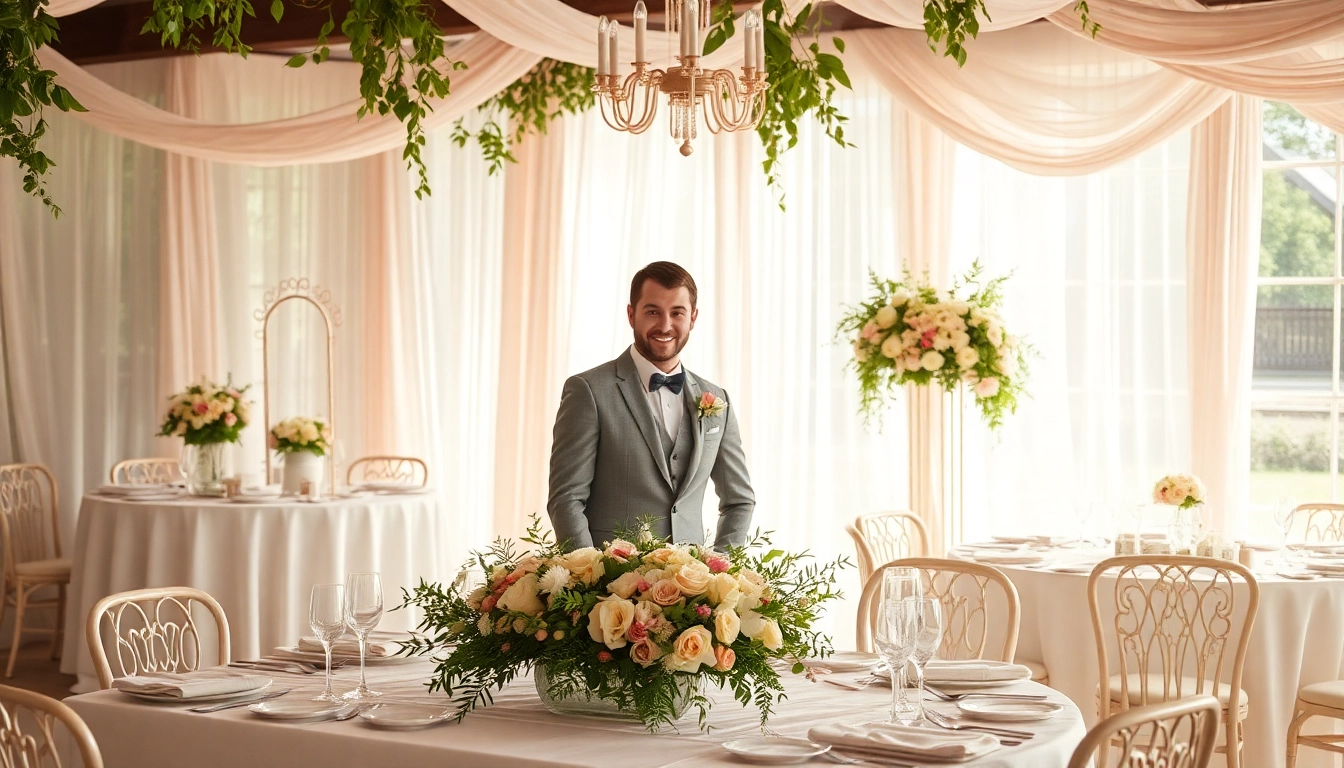 Hochzeitslocation mit elegantem Dekor und liebevollem Ambiente für unvergessliche Feiern