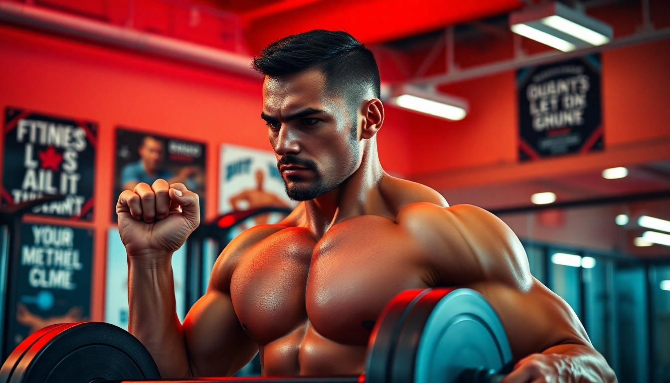 Effizient clenbuterol kaufen bei einem engagierten Athleten im Fitnessstudio