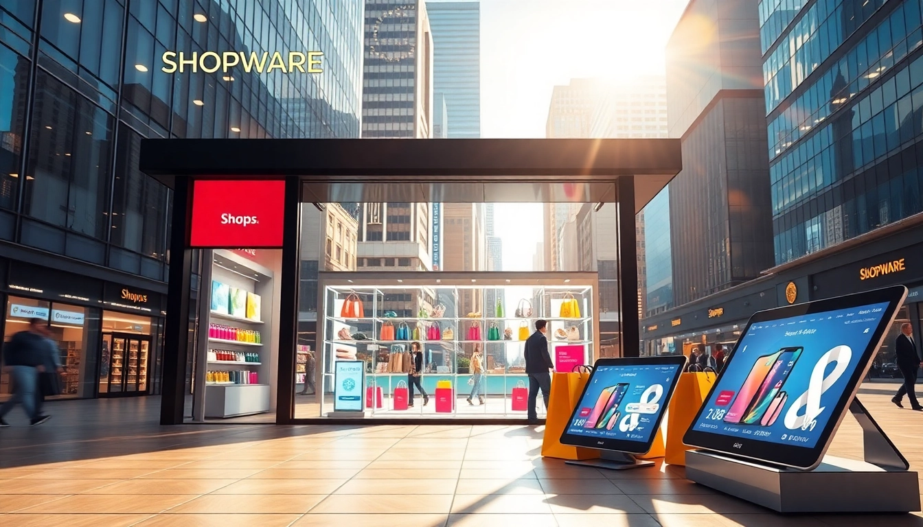 Das digitale Schaufenster von Shopware Shops präsentiert innovative Produkte.